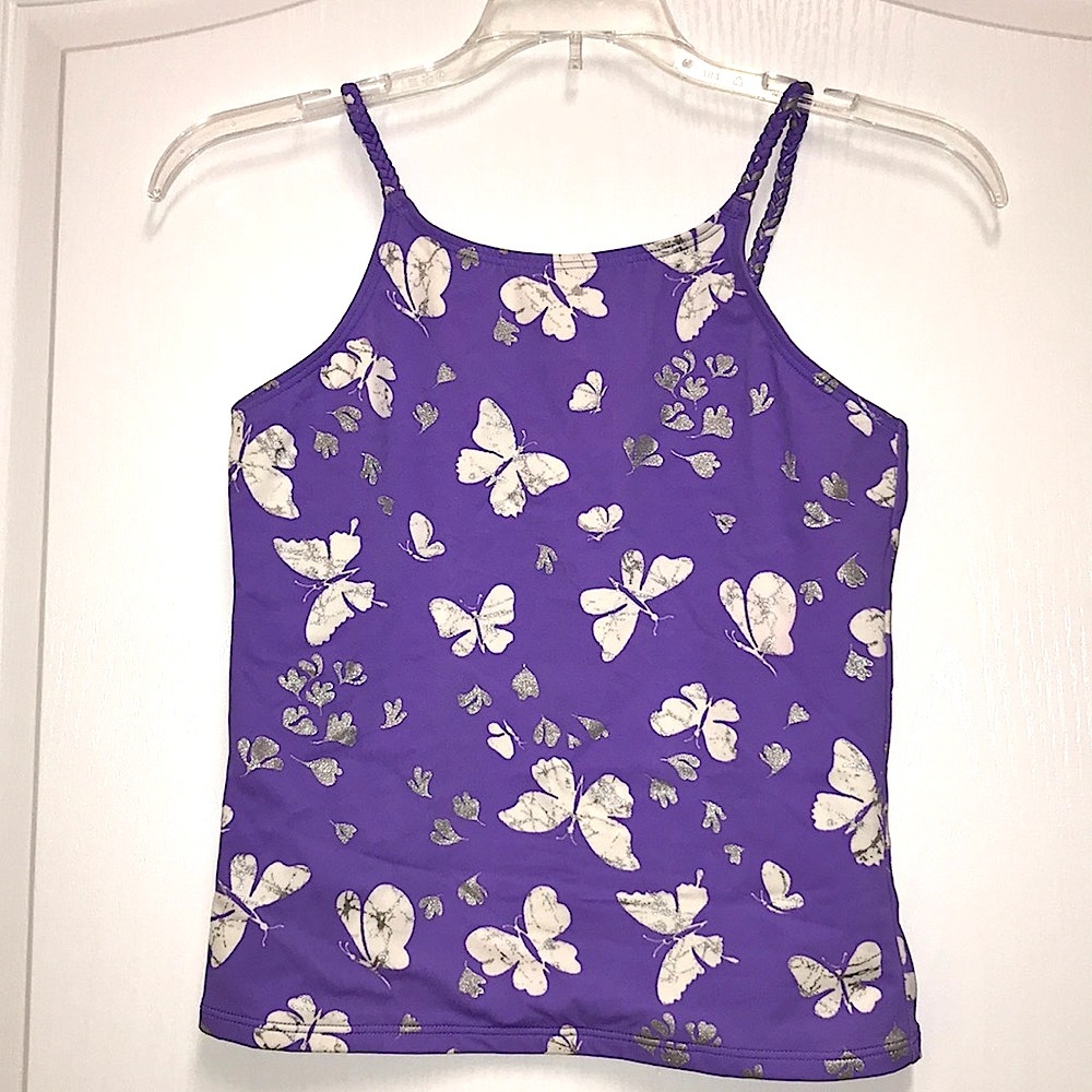 Lands’ End swim top